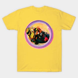 Yellow motorcycle T-Shirt